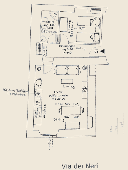 giotto apartment cartina