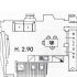 la scala appartement plan